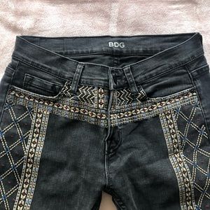 Urban Outfitters BDG Embroidered Jeans